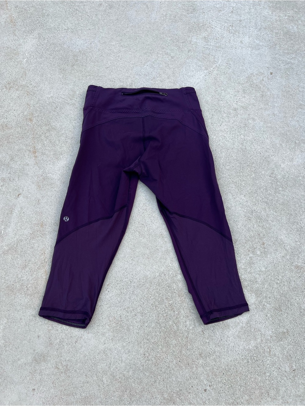 Lululemon Purple Performance Capri Leggings